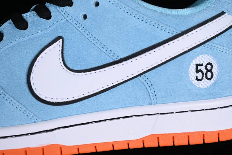 All categories Nk SB Dunk series Nk SB Dunk Low low-top sneakers WE CLUB 58 x Nk SB Dunk Low Pro "Club 58 Gulf" Dunk series low-top casual sports skateboard shoes BQ6817-401